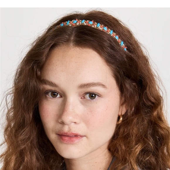 Deepa Gurnani beaded handmade headband - Picture 1 of 4